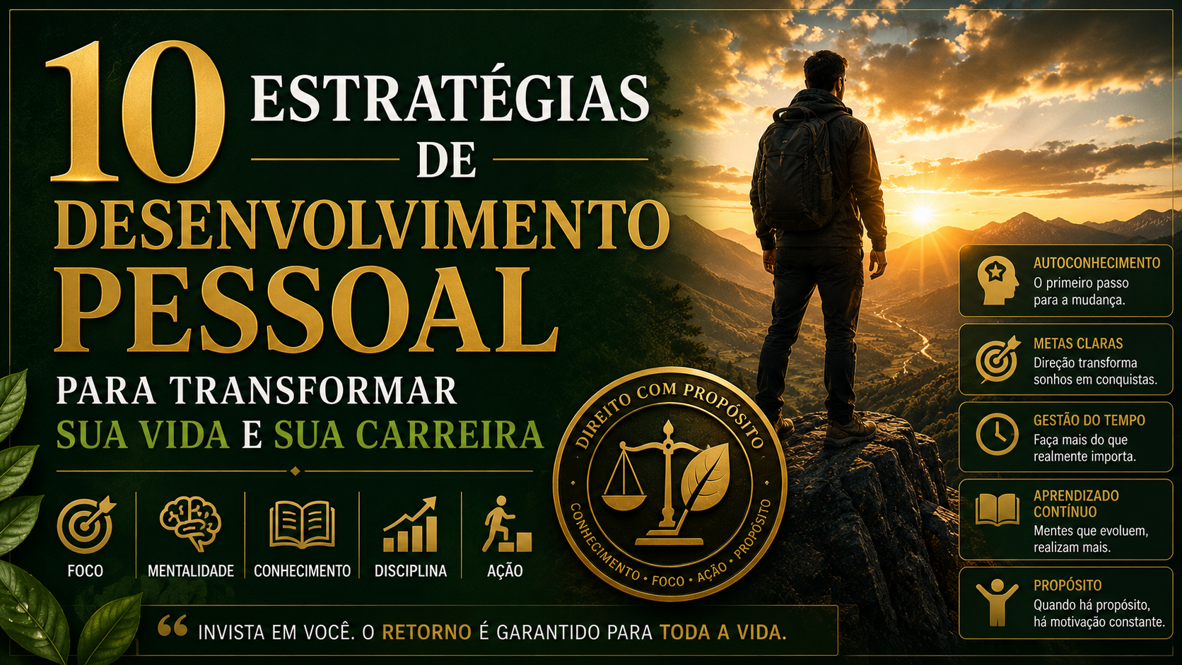 10 Estratégias de Desenvolvimento Pessoal para Transformar sua Vida e sua Carreira