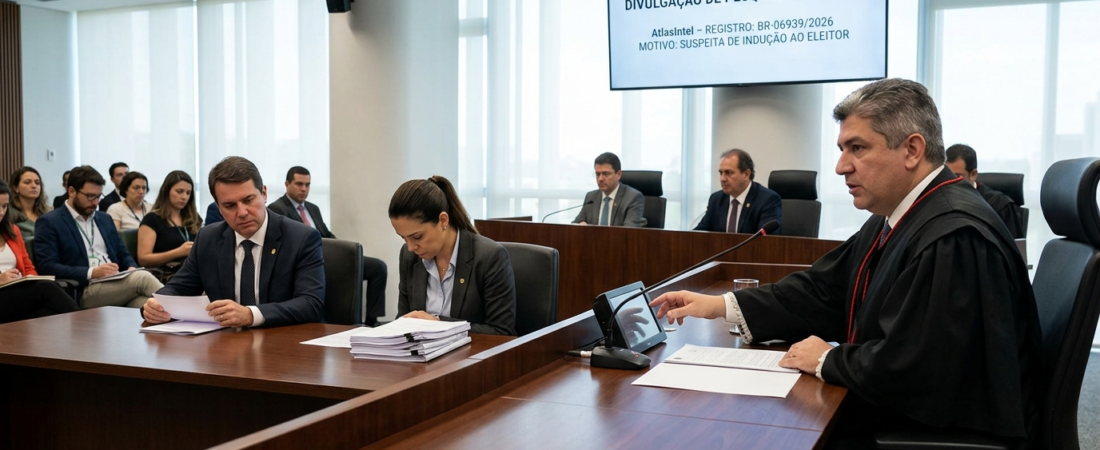 Você disse: TSE suspende divulgação de pesquisa da AtlasIntel sobre disputa para presidente por suspeita de indução ao eleitor