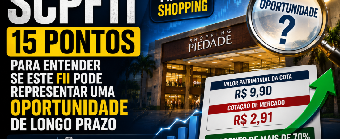 SCPF11: 15 pontos para entender se este FII pode representar uma oportunidade de longo prazo