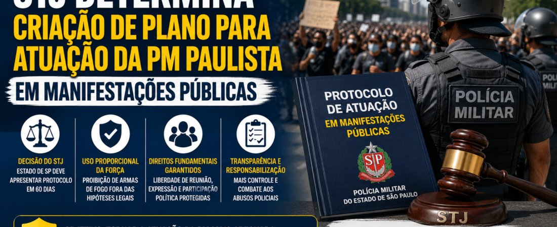 7 Pontos da Decisão do STJ sobre a Atuação da PM em Manifestações Públicas.