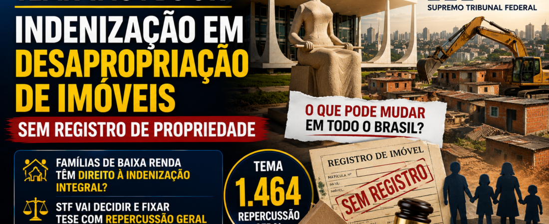 Tema 1.464 do STF: 7 Impactos da Decis&atilde;o sobre Indeniza&ccedil;&atilde;o em Desapropria&ccedil;&atilde;o de Im&oacute;veis Ocupados sem Registro de Propriedade