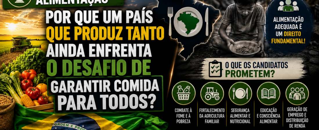 Direito à Alimentação (art. 6º): por que um país que produz tanto ainda enfrenta o desafio de garantir comida para todos?
