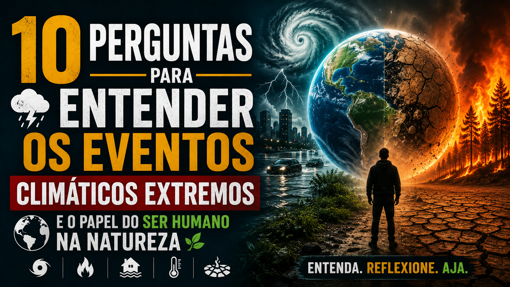 10 Perguntas para Entender os Eventos Climáticos Extremos e o Papel do Ser Humano na Natureza