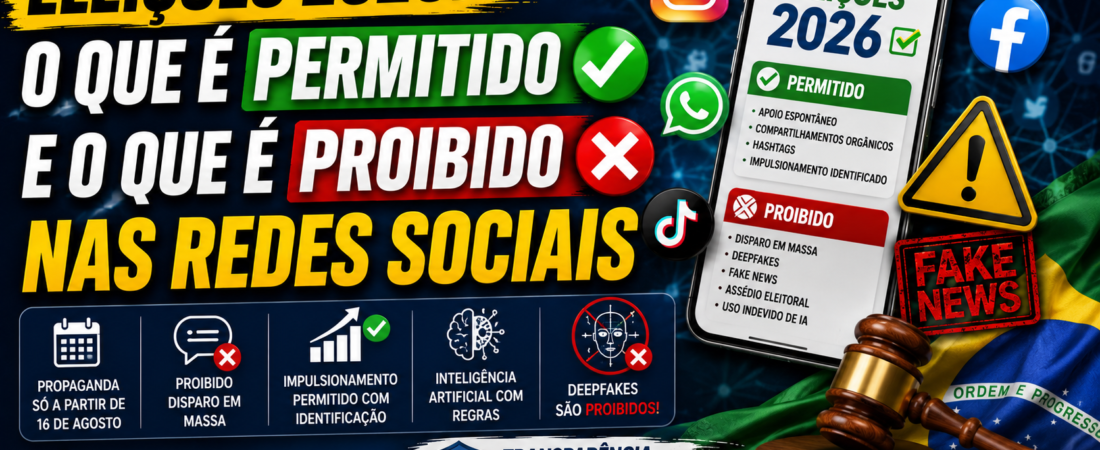 10 Regras das Eleições 2026 nas Redes Sociais que Todo Eleitor e Candidato Precisa Conhecer
