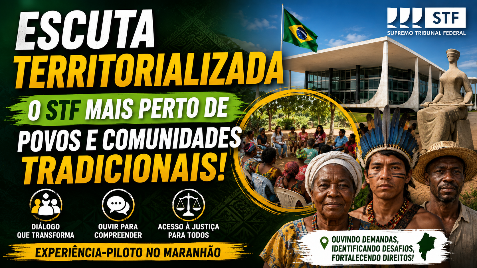 7 Pontos sobre a Escuta Territorializada: Como o STF Busca Ampliar o Acesso à Justiça para Povos e Comunidades Tradicionais